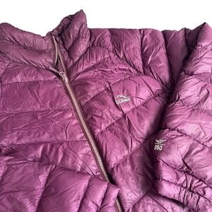 L.L.Bean 850 Down Puffer DownTek Pertex Quantum Purple Fits Women Medium